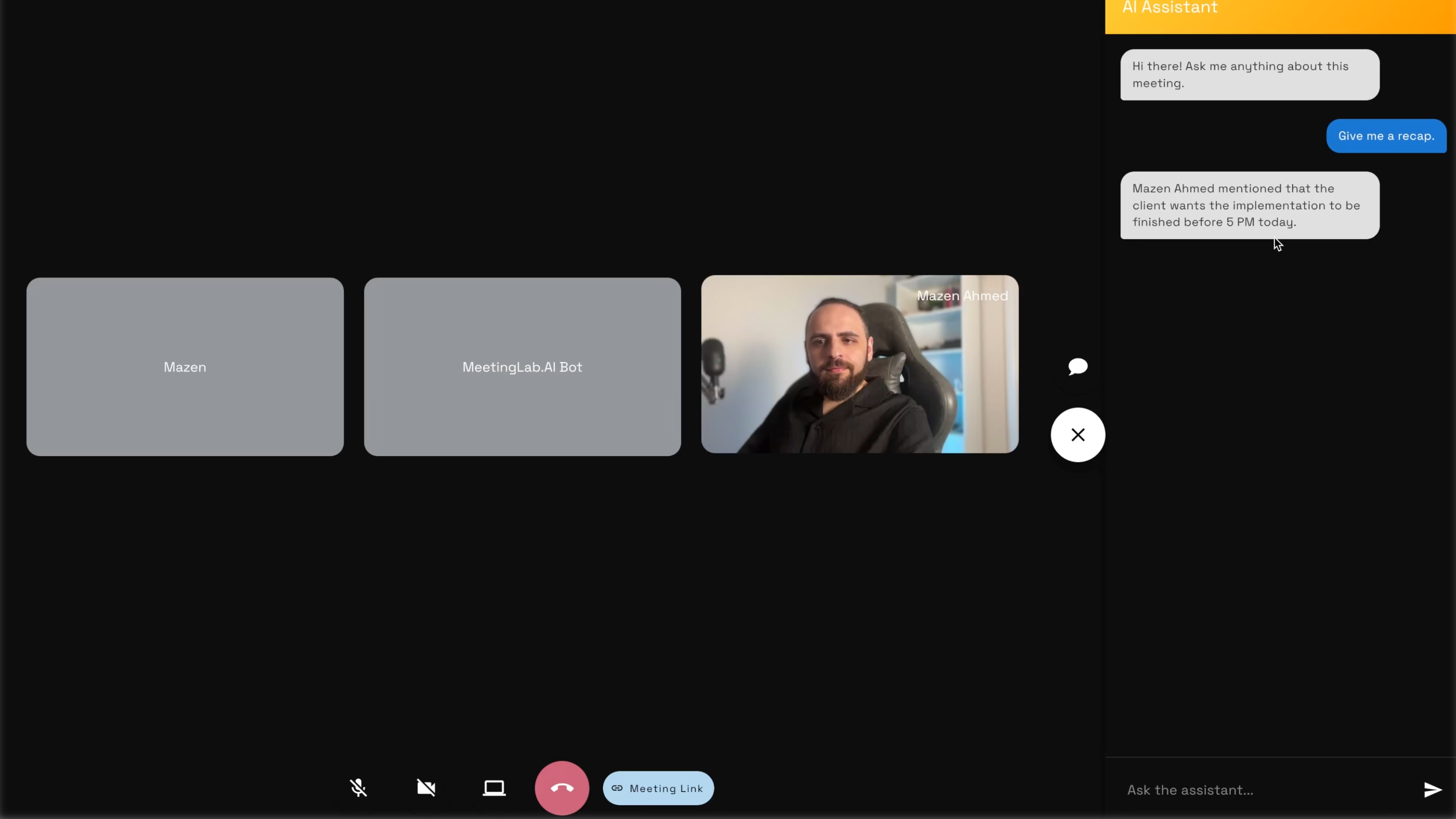AI Meeting Assistant